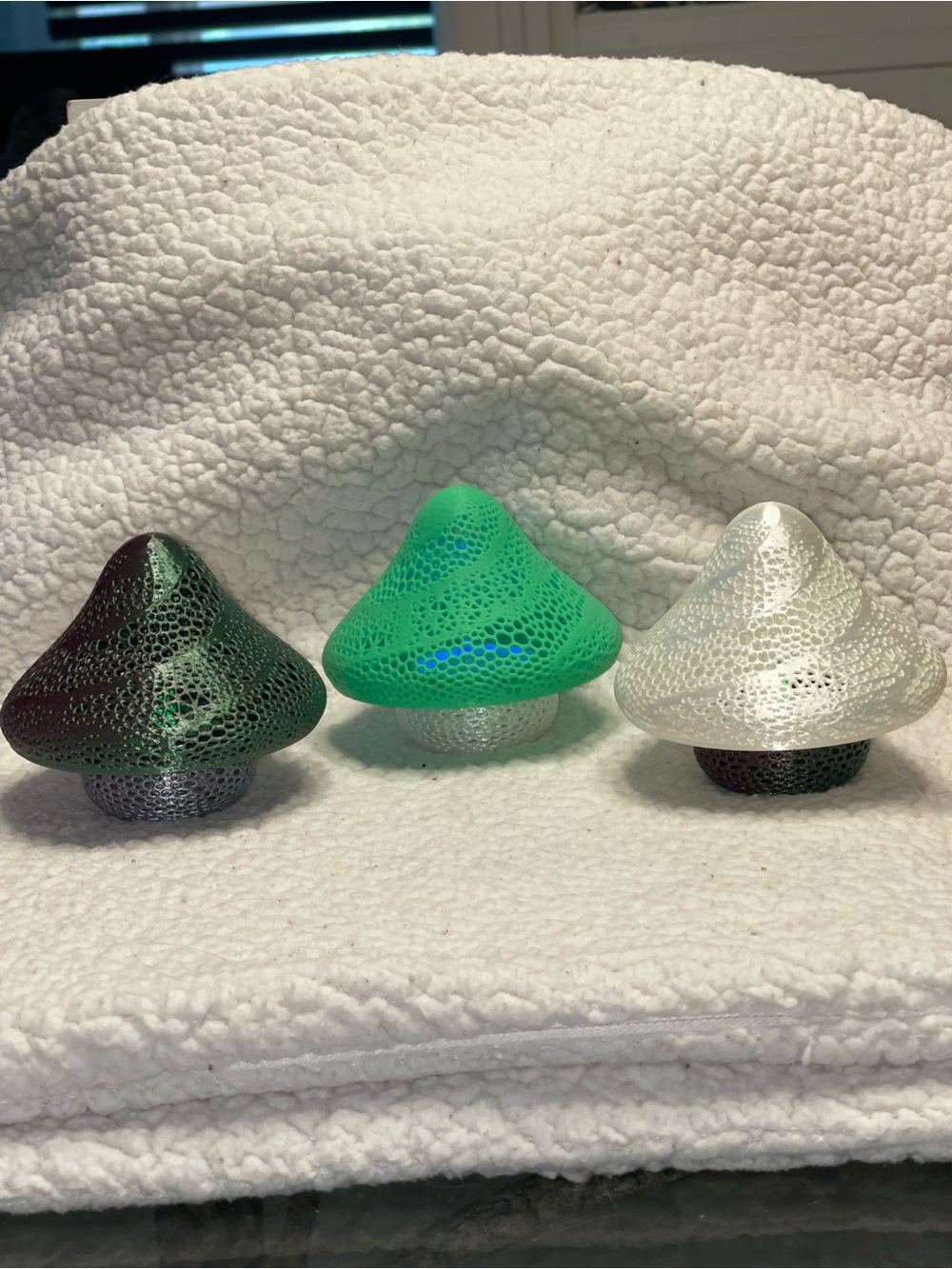 Decorative 3D Mushroom tea lights